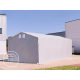 Skladiščni šotor hala 6x8 m - stranska višina 3,0 m z zadrgo, PVC ponjava 850