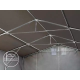 Skladiščni šotor hala 6x8 m - stranska višina 3,0 m z zadrgo, PVC ponjava 850