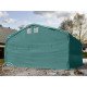 Garažni šotor 6x6 z vrati 4,1x2,9 m - PVC 850