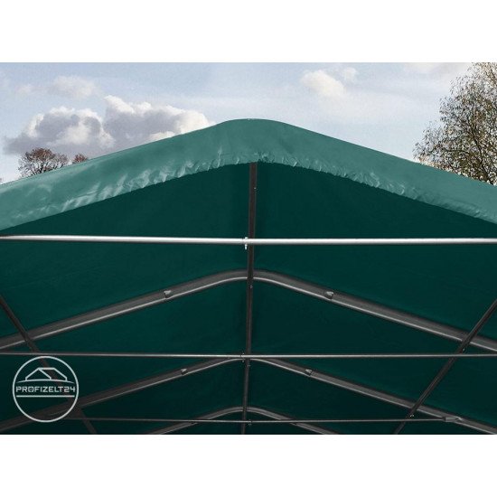 Garažni šotor 6x6 z vrati 4,1x2,9 m - PVC 850