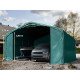 Garažni šotor 6x6 z vrati 4,1x2,9 m - PVC 850