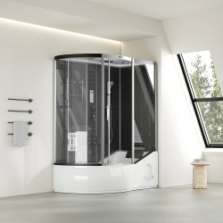 Masažna kad All in 2v1 črna Masažna kad All in 2v1 črna