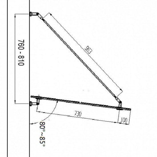 Nadstrešek za vhodna vrata 150x90 cm V1 Nadstrešek za vhodna vrata 150x90 cm V1