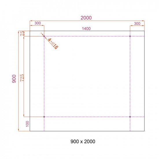 Nadstrešek za vhodna vrata 200x90cm V1 Nadstrešek za vhodna vrata 200x90cm V1