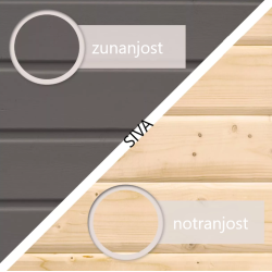 Karibu vrtna uta Askola 240 s stranico in zadnjo steno