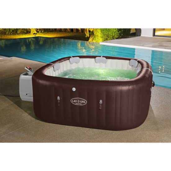 Masažni bazen Bestway Lay-Z-Spa Maldives Smart HydroJet Pro 201 x 201 x 80 cm Masažni bazen Bestway Lay-Z-Spa Maldives Smart HydroJet Pro 201 x 201 x 80 cm