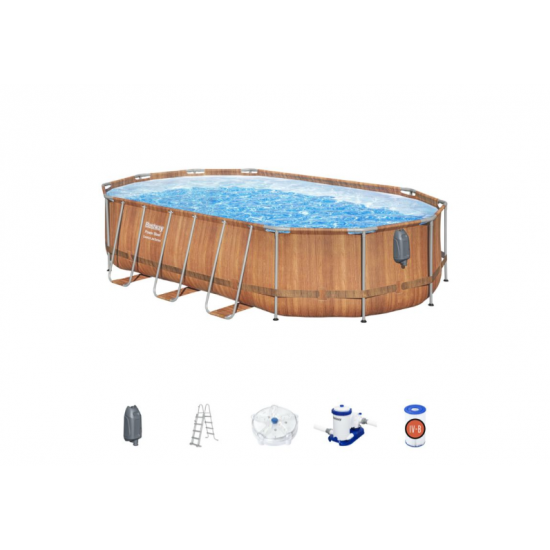 Bazen Bestway Steel Pro MAX Comfort Jet Oval 610×366×122 Bazen Bestway Steel Pro MAX Comfort Jet Oval 610×366×122