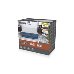 Napihljiva postelja Queen Snugable Top z vgrajeno električno tlačilko 203 x 152 x 46 cm