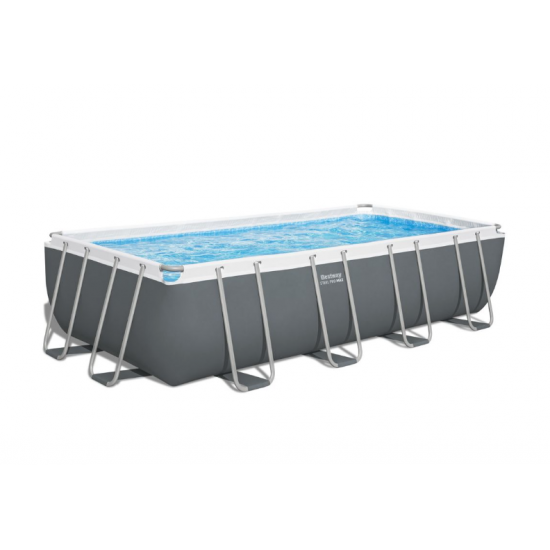 Montažni bazen Power Steel™ Rectangular 549 x 274 x 122 cm s kartušno filtrsko črpalko Montažni bazen Power Steel™ Rectangular 549 x 274 x 122 cm s kartušno filtrsko črpalko