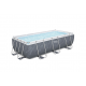 Bazen Steel Pro MAX 404x201x100 cm z vzorcem sivega marmorja s kartušno filtrsko črpalko Bazen Steel Pro MAX 404x201x100 cm z vzorcem sivega marmorja s kartušno filtrsko črpalko
