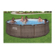 Bazen Steel Pro MAX™ z vzorcem ratana s kartušno filtrsko črpalko 366 x 100 cm Bazen Steel Pro MAX™ z vzorcem ratana s kartušno filtrsko črpalko 366 x 100 cm