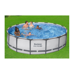 Bazen Steel Pro™ MAX set s filtrsko črpalko 457 x 107 cm Bazen Steel Pro™ MAX set s filtrsko črpalko 457 x 107 cm