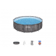 Bazen Steel Pro MAX™ 427x107 cm z vzorcem lesa s kartušno filtrsko črplako Bazen Steel Pro MAX™ 427x107 cm z vzorcem lesa s kartušno filtrsko črplako
