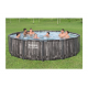 Bazen Steel Pro MAX™ 427x107 cm z vzorcem lesa s kartušno filtrsko črplako Bazen Steel Pro MAX™ 427x107 cm z vzorcem lesa s kartušno filtrsko črplako