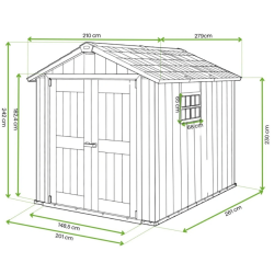 KETER vrtna uta OAKLAND 759 KETER vrtna uta OAKLAND 759