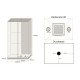 Parna tuš kabina White Luxory XL Parna tuš kabina White Luxory XL