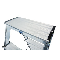 Prostostoječa lestev Krause 2x3 stopnice 0,65m Prostostoječa lestev Krause 2x3 stopnice 0,65m