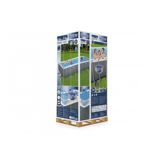Bazen Power Steel Pro MAX 640 x 274 x 132 cm s filtrsko črpalko na pesek Bazen Power Steel Pro MAX 640 x 274 x 132 cm s filtrsko črpalko na pesek