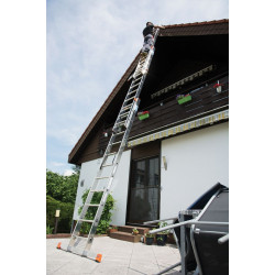 Trodelna lestev KRAUSE 3x14 stopnic, večnamenska 4.10m/10.25m/7,20m Trodelna lestev KRAUSE 3x14 stopnic, večnamenska 4.10m/10.25m/7,20m