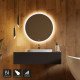 Okroglo LED ogledalo EMMI – 80 cm Okroglo LED ogledalo EMMI – 80 cm