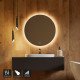 Okroglo LED ogledalo SILA – 60 cm Okroglo LED ogledalo SILA – 60 cm