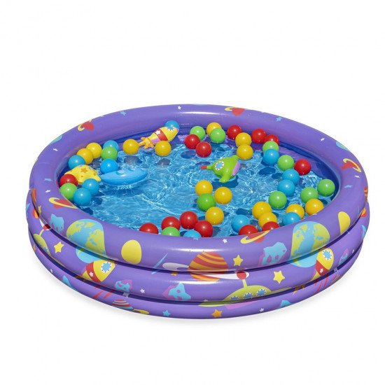 Otroški bazen z žogicami Bestway Intergalactic 1.02m x 25cm