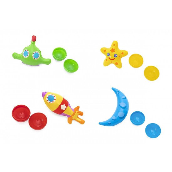 Otroški bazen z žogicami Bestway Intergalactic 1.02m x 25cm