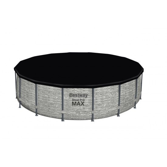 Bazen Steel Pro MAX™ 488x122 cm z vzorcem kamna s kartušno filtrsko črplako Bazen Steel Pro MAX™ 488x122 cm z vzorcem kamna s kartušno filtrsko črplako