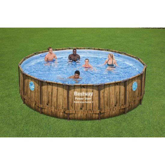 Bazen Bestway Power Steel™ Swim Vista 488x122 cm Bazen Bestway Power Steel™ Swim Vista 488x122 cm