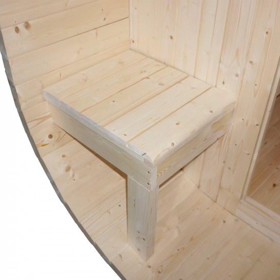 Tradicionalna zunanja savna CUBE DELUXE L