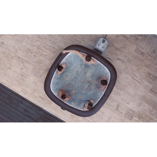 Masažni bazen Bestway Lay-Z-Spa Maldives Smart HydroJet Pro 201 x 201 x 80 cm Masažni bazen Bestway Lay-Z-Spa Maldives Smart HydroJet Pro 201 x 201 x 80 cm