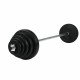 Komplet uteži Christopeit Sport 38,5 kg + prečka Komplet uteži Christopeit Sport 38,5 kg + prečka