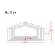 Prireditveni šotor 6x10 PVC ponjava 700g Prireditveni šotor 6x10 PVC ponjava 700g