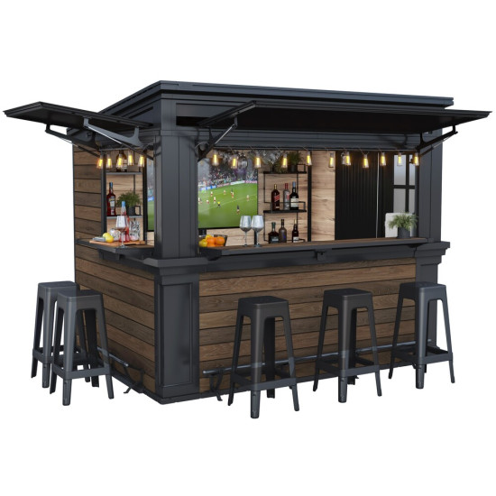 KETER vrtna bar uta DECO BAR DUO