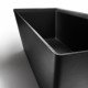 Prostostoječa kad Black Stone s keramičnim premazom Prostostoječa kad Black Stone s keramičnim premazom