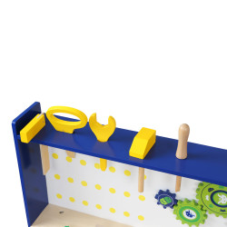 Otroška lesena igralna miza Luigi