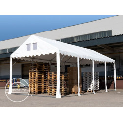 Skladiščni šotor 4x4 m - PVC 750 z osnovnim okvirjem Skladiščni šotor 4x4 m - PVC 750 z osnovnim okvirjem