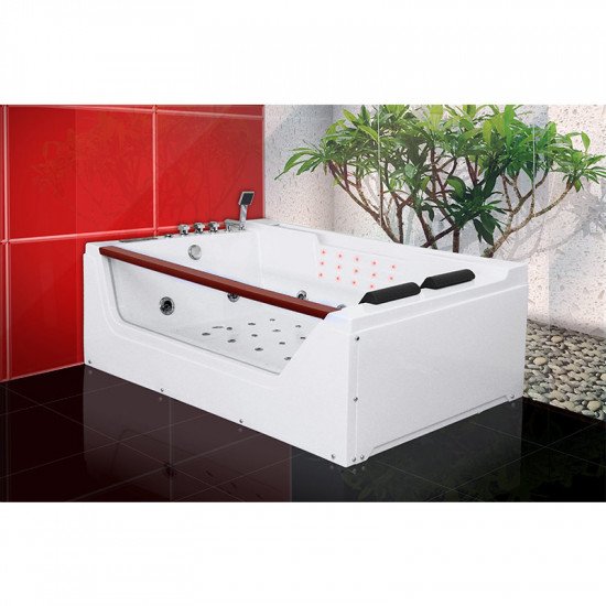 Hidromasažna kad z grelcem IMPERIA 610H BELA 180x120 CM Hidromasažna kad z grelcem IMPERIA 610H BELA 180x120 CM