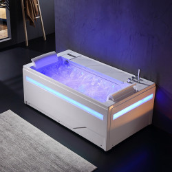 Hidromasažna kad MONTANA 925 BELA 180x100 CM Hidromasažna kad MONTANA 925 BELA 180x100 CM