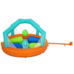 Napihljiv vodni park H2OGO Dodge & Drench 450 x 450 x 268 cm