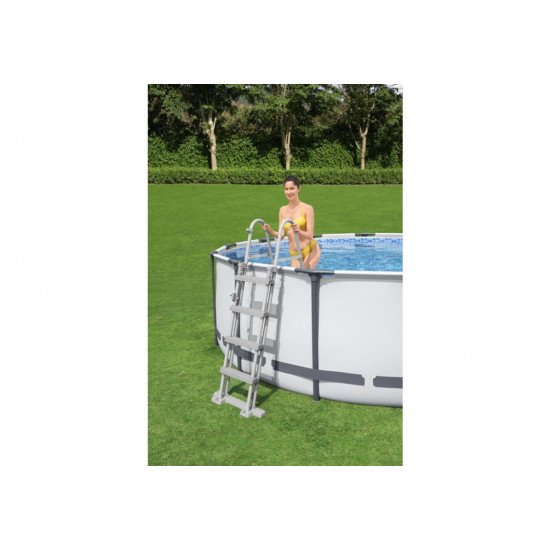 Montažni bazen Steel Pro MAX™ 488 x 122 cm s kartušno filtrsko črpalko Montažni bazen Steel Pro MAX™ 488 x 122 cm s kartušno filtrsko črpalko