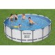 Montažni bazen Steel Pro MAX™ 488 x 122 cm s kartušno filtrsko črpalko Montažni bazen Steel Pro MAX™ 488 x 122 cm s kartušno filtrsko črpalko