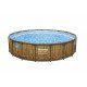 Bazen Power Steel™ Swim Vista 549 x 122 cm z vzorcem lesa s kartušno filtrsko črpalko Bazen Power Steel™ Swim Vista 549 x 122 cm z vzorcem lesa s kartušno filtrsko črpalko