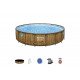 Bazen Power Steel™ Swim Vista 549 x 122 cm z vzorcem lesa s kartušno filtrsko črpalko Bazen Power Steel™ Swim Vista 549 x 122 cm z vzorcem lesa s kartušno filtrsko črpalko
