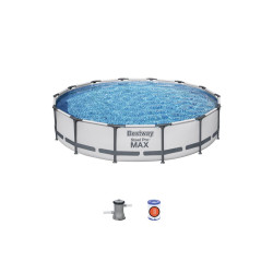 Bazen Steel Pro MAX 427 x 84 cm s kartušno filtrsko črpalko