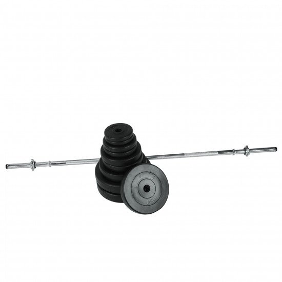 Komplet uteži Christopeit Sport 38,5 kg + prečka Komplet uteži Christopeit Sport 38,5 kg + prečka