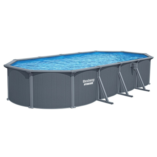 Montažni bazen Hydrium 730 x 360 x 130 cm s filtrsko črpalko na pesek