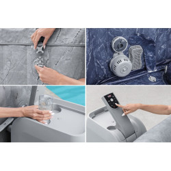 Masažni bazen (jacuzzi) Lay-Z-Spa® San Francisco Smart HydroJet Pro™ | 230 x 230 x 71 cm Masažni bazen (jacuzzi) Lay-Z-Spa® San Francisco Smart HydroJet Pro™ | 230 x 230 x 71 cm