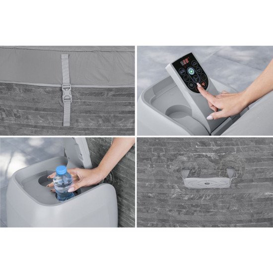 Masažni bazen Lay-Z-Spa® Budapest Airjet™ 196 x 66 cm Masažni bazen Lay-Z-Spa® Budapest Airjet™ 196 x 66 cm
