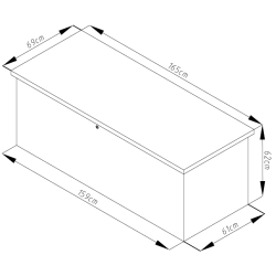 Škatla za shranjevanje Box 582 L Škatla za shranjevanje Box 582 L